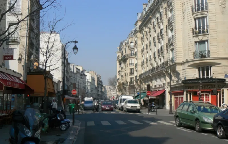 Angle rue de Bretagne et rue Charlot