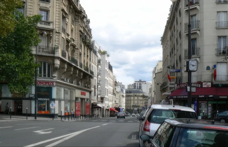 Angle rue de Charenton et boulevard de Bercy