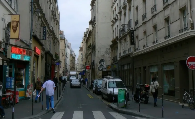 Angle rue de la Verrerie et rue du Temple