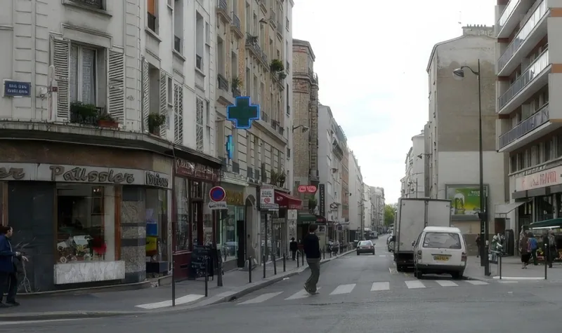 Angle rue de Montreuil et rue des Boulets