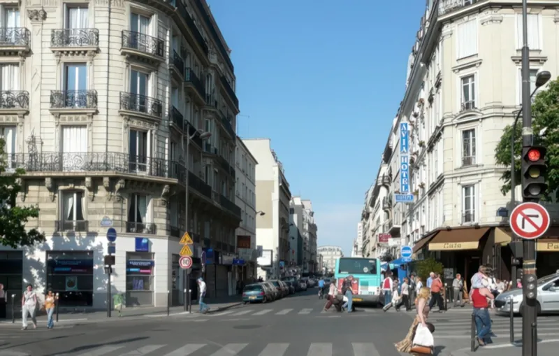 Angle rue de Vaugirard et boulevard Pasteur