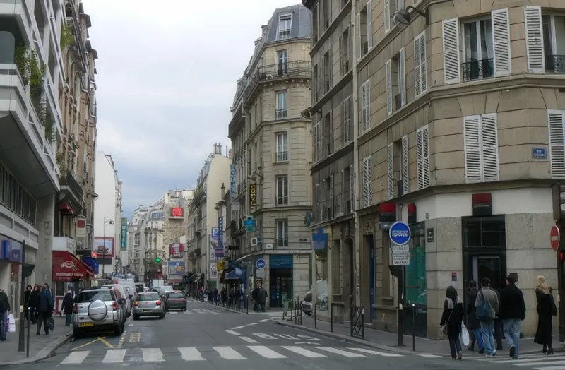 Angle rue de Vaugirard et rue Desnouettes