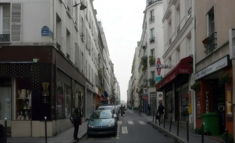 Angle rue des Dames et rue Nollet