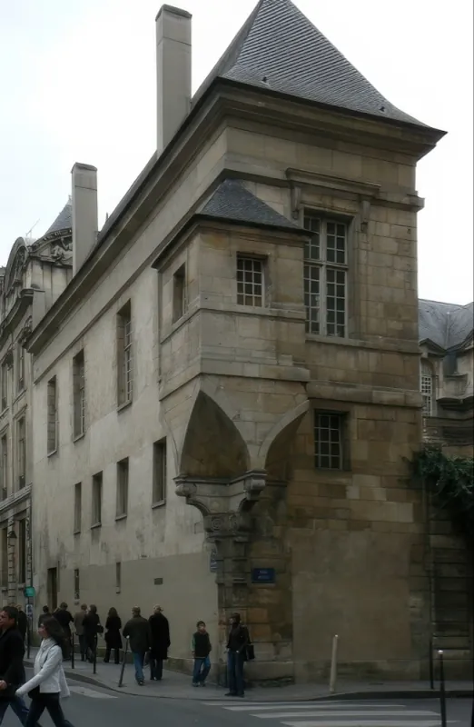 Rue des Francs-Bourgeois et rue Pavée, hôtel Lamoignon