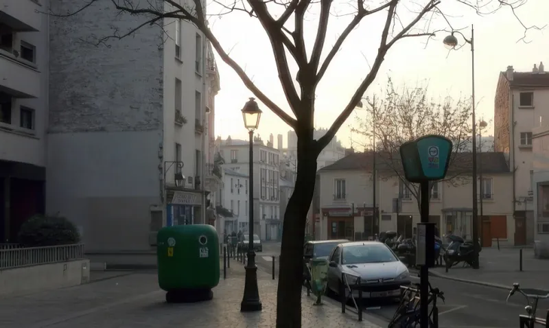 Angle rue des Vignoles et rue de Buzenval