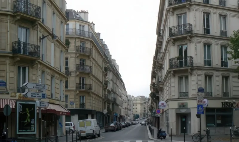 Angle rue du Cardinal Lemoine et boulevard Saint-Germain