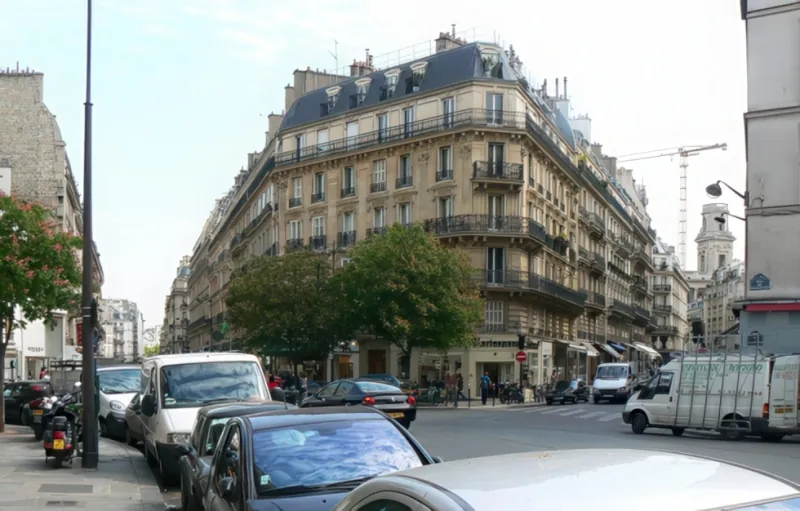 Angle rue du Four et rue du Vieux Colombier