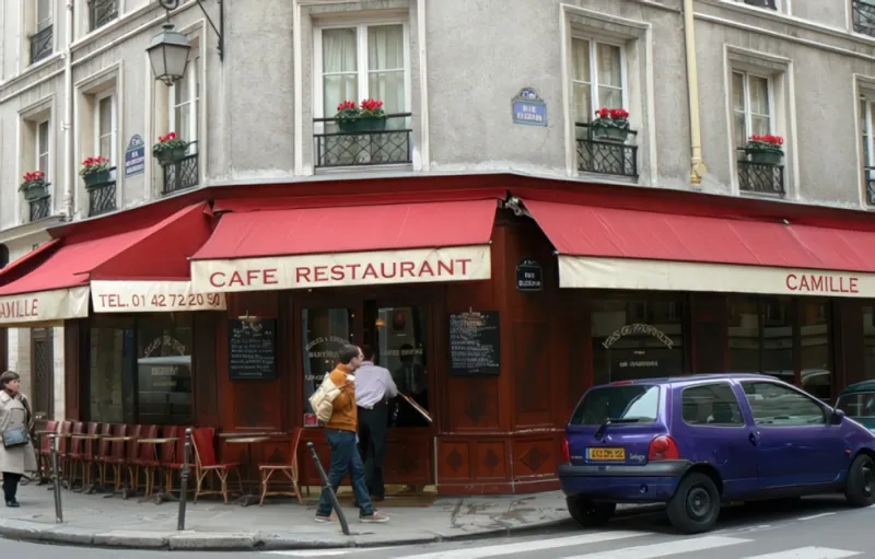 Angle rue Elzévir et rue des Franc-Bourgeois