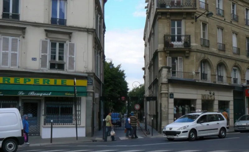 Angle rue Guy Môquet et avenue de Clichy