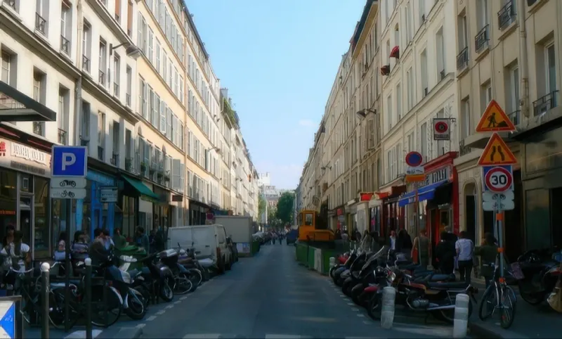 Angle rue Keller et rue de la Roquette