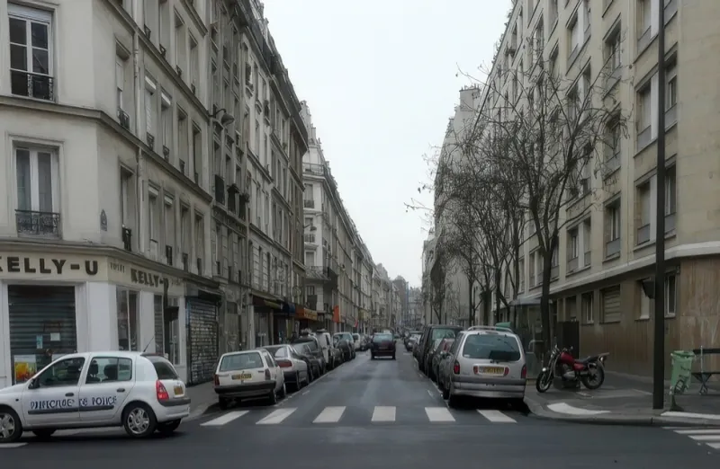 Angle rue Saint-Maur et rue du Chemin Vert