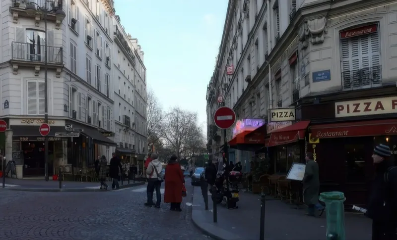 Angle rue Tardieu et rue Chappe