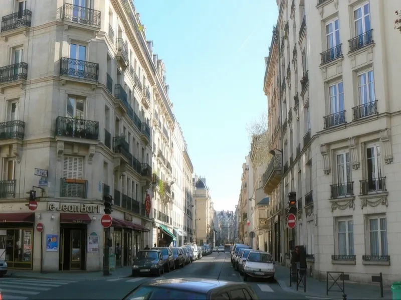 Angle rue Vaneau et rue de Babylone