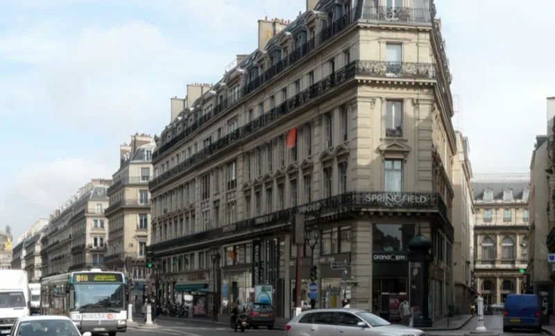 Angle rue de Ventadour et avenue de l'Opéra