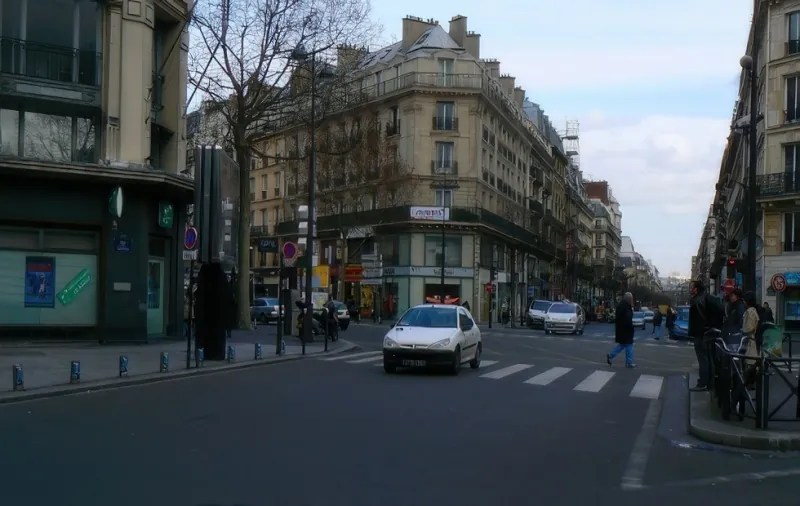 Angle rue de Turbigo et boulevard de Sébastopol