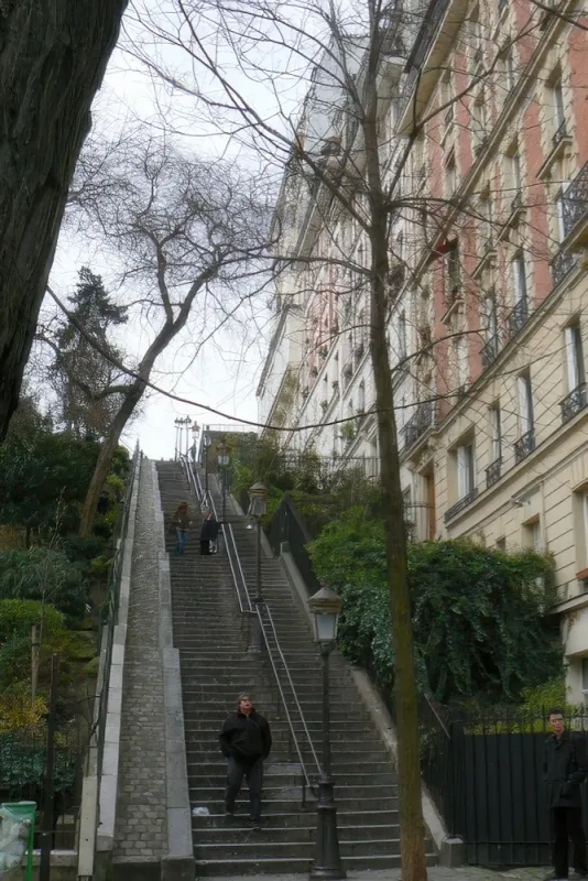 Escaliers de la rue Muller