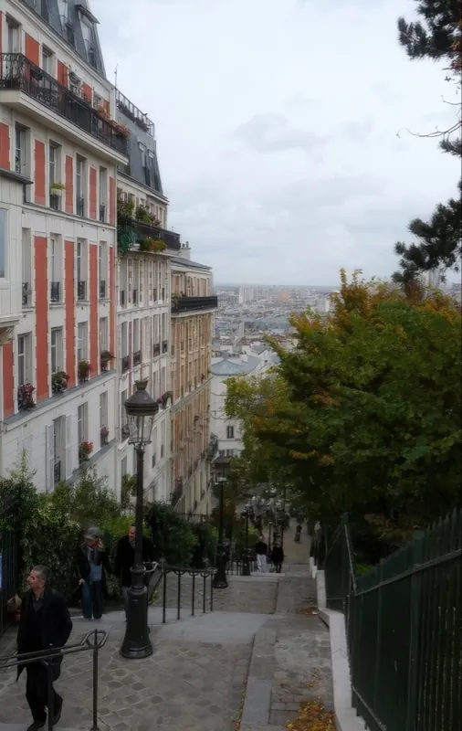 Escaliers de la rue Muller