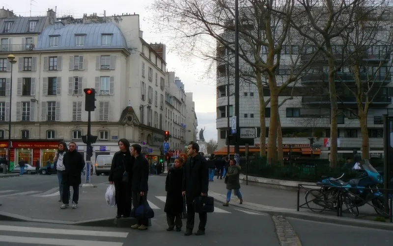 Faubourg du Temple et Square Frédéric Lemaitre