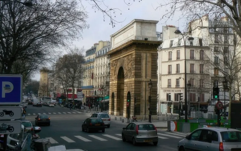 La porte Saint-Martin