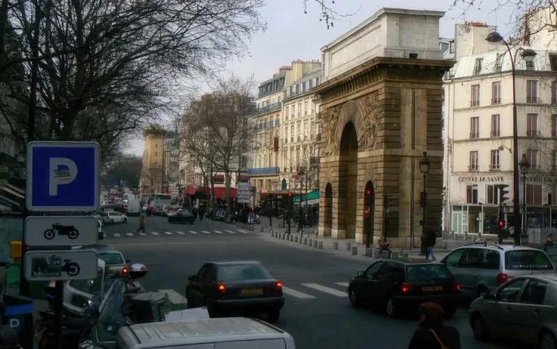 La porte Saint-Martin