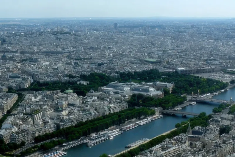 Panorama depuis la tour Eiffel