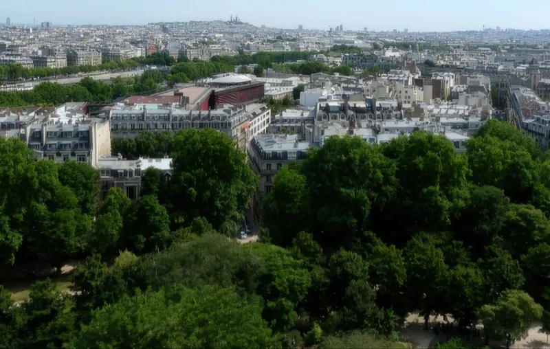 Panorama depuis la tour Eiffel