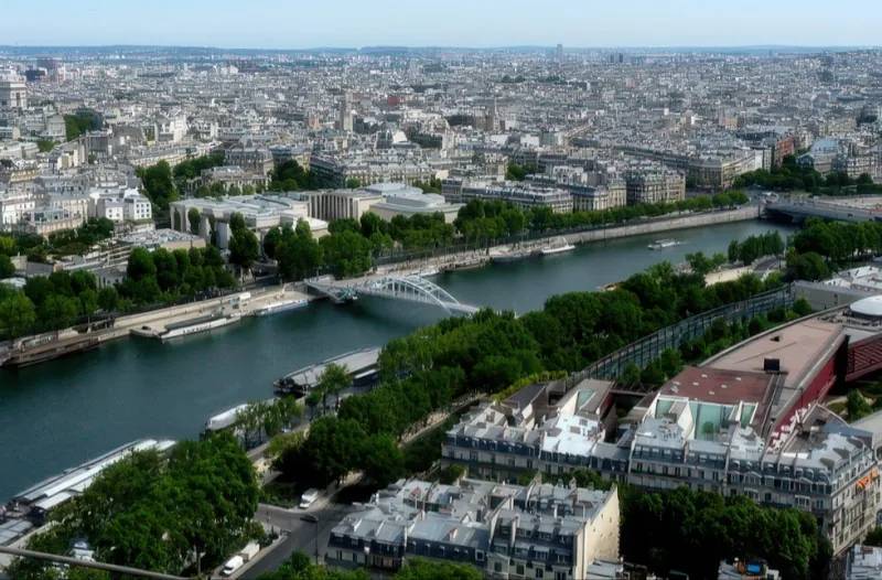 Panorama depuis la tour Eiffel