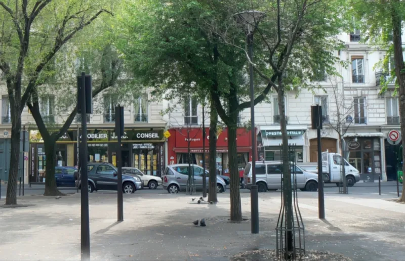 Rue Brézin et place Jacques Demy