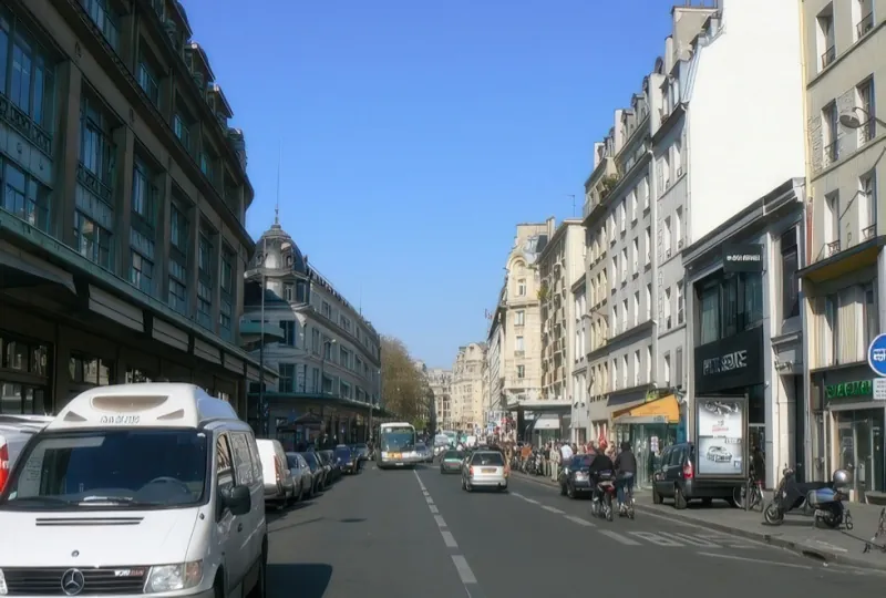 Rue de Sèvres et Bon Marché