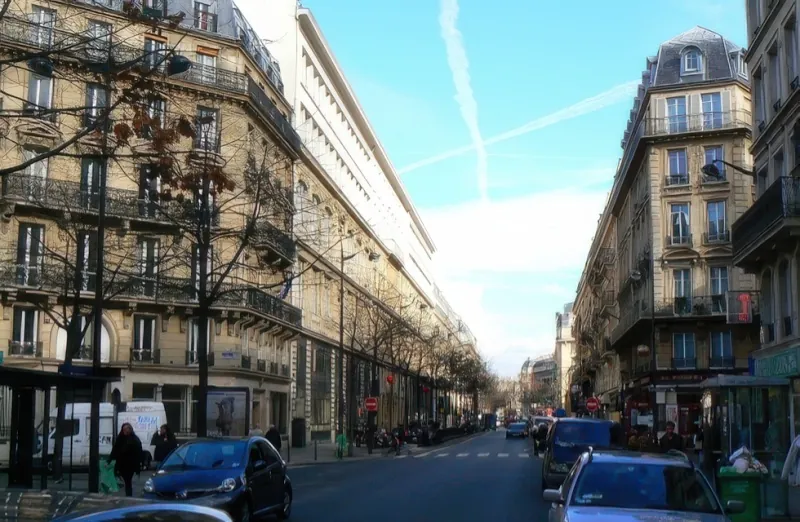 Rue de Turbigo et école Turgot
