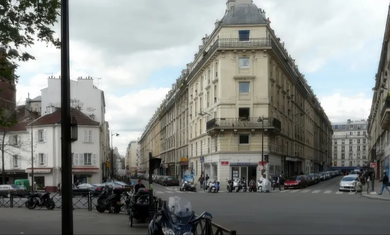 Rue des Boulets et rue Chevreul