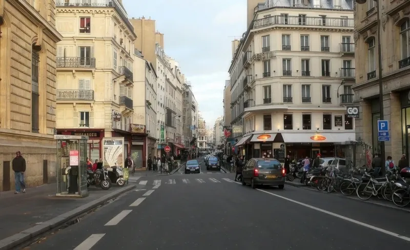 Rue du faubourg du Temple