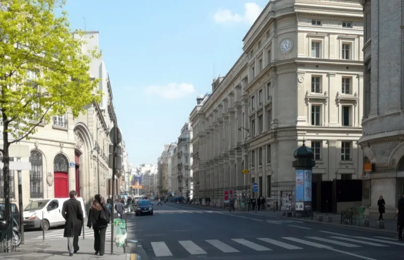 Rue du Louvre