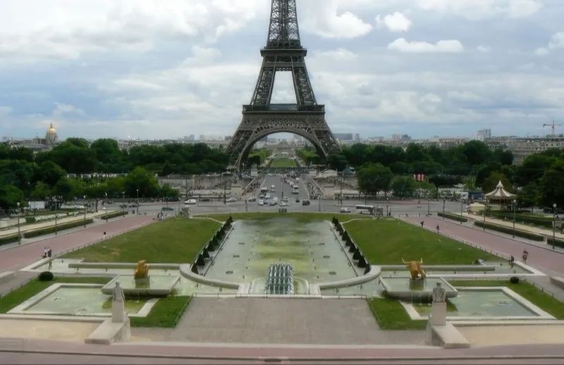Tour Eiffel depuis le Trocadéro