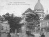 L'église Saint-Pierre et le Sacré Cœur depuis la place du Tertre